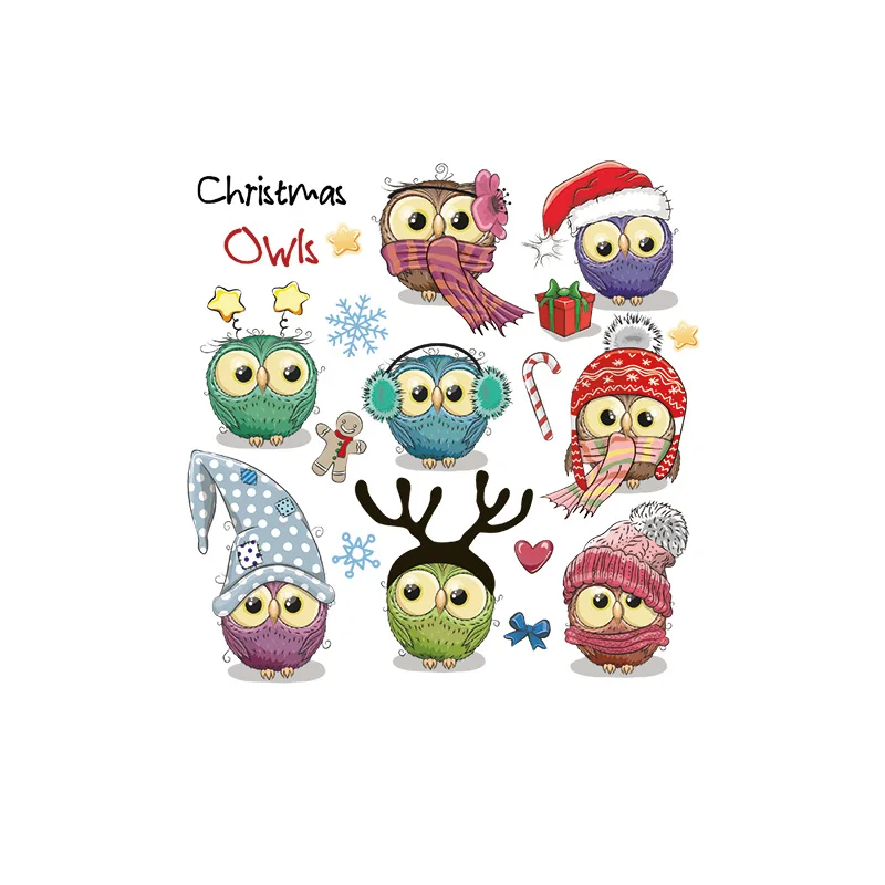 1pcs Cheap Price Small Size Patches Dresses Sweater Christmas Owl Thermal Transfer Patch for Clothing By Household Irons Badge
1pcs Cheap Price Small Size Patches Dresses Sweater Christmas Owl Thermal Transfer Patch for Clothing By Household Irons Badge