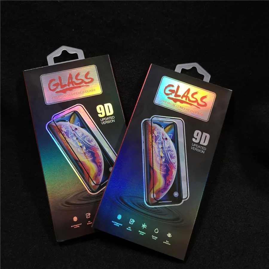 9D Curved Edge Full Cover Protective Glass For iPhone 7 8 6 6S Plus Tempered Screen Protector For X XR XS Max with retail box
9D Curved Edge Full Cover Protective Glass For iPhone 7 8 6 6S Plus Tempered Screen Protector For X XR XS Max with retail box