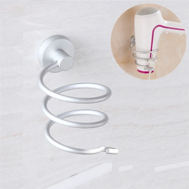 1PCs Wall-mounted Hair Dryer Stainless Steel Bathroom Shelf Storage Innovative Hairdryer Holder for Hairdryer Aluminum Shelves
1PCs Wall-mounted Hair Dryer Stainless Steel Bathroom Shelf Storage Innovative Hairdryer Holder for Hairdryer Aluminum Shelves
