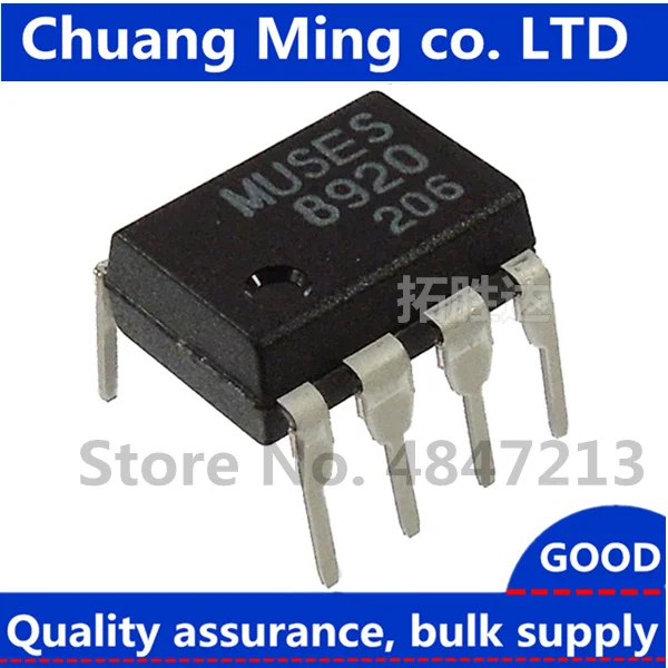 MUSES 8920 MUSES8920 MUSES8920D audio FET input op-amp DIP-8 New original IC In stock
MUSES 8920 MUSES8920 MUSES8920D audio FET input op-amp DIP-8 New original IC In stock