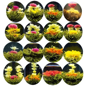 16 kinds Chinese Blooming Flower Tea Green Tea Ball Artistic Blossom Flowers Tea China Blooming Tea Green Organic
16 kinds Chinese Blooming Flower Tea Green Tea Ball Artistic Blossom Flowers Tea China Blooming Tea Green Organic