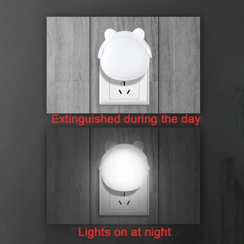 LED Bedroom Sleep Bedside Light Night Feeding Plug In Energy Saving Night Light 
LED Bedroom Sleep Bedside Light Night Feeding Plug In Energy Saving Night Light