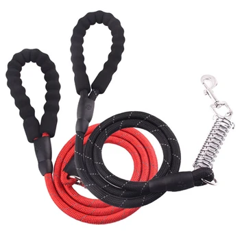 Pet Leash Reflective Strong Dog Leash Explosion-proof Punching Belt Spring Reflective Traction Rope with Comfortable Padded Hand
Pet Leash Reflective Strong Dog Leash Explosion-proof Punching Belt Spring Reflective Traction Rope with Comfortable Padded Hand