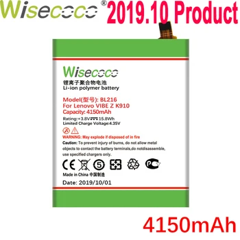 WISECOCO 4150mAh BL216 Battery For Lenovo VIBE Z K910 K6 X910 K910e Mobile Phone In Stock Latest Production With Tracking Number
WISECOCO 4150mAh BL216 Battery For Lenovo VIBE Z K910 K6 X910 K910e Mobile Phone In Stock Latest Production With Tracking Number