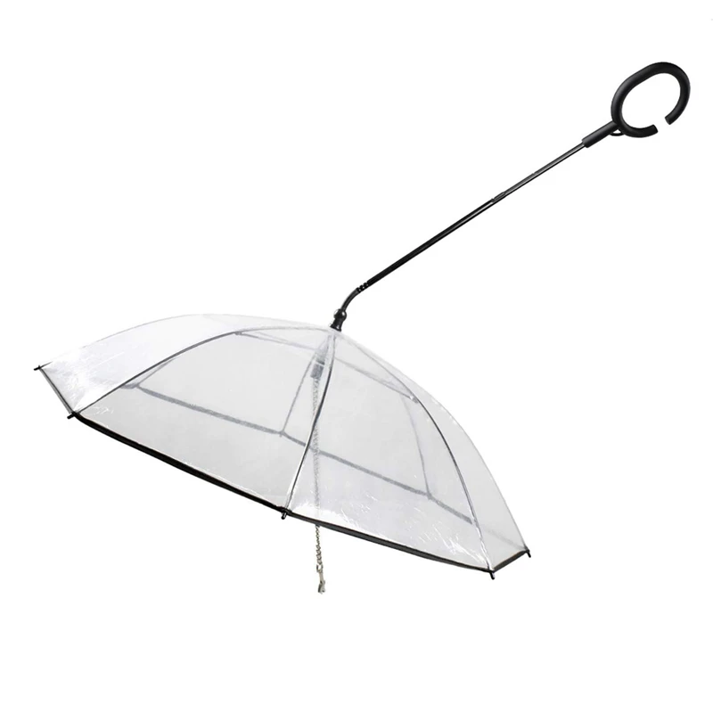 New Transparent Pet Dog Umbrella With Leash.Extra Long Handle & Extra Strong Leash & Pre-Assembled.Perfect Gift For Dogs And Pet
New Transparent Pet Dog Umbrella With Leash.Extra Long Handle & Extra Strong Leash & Pre-Assembled.Perfect Gift For Dogs And Pet