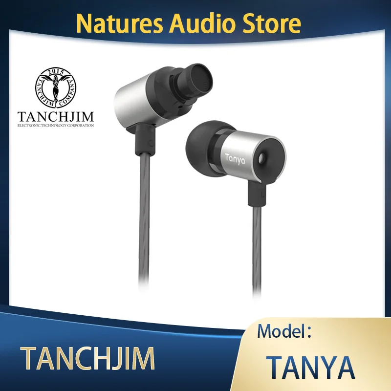 

TANCHJIM Tanya HIFI Music Earphone Earbud Dynamic Drives In Ear High-Quality Monitoring Heavy Bass Microphone Headphone Headsets