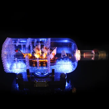 Battery Box Powered LED Light Building Block Accessory Refit Kit for Light Technic Idea Ship in a Bottle 21313 Bricks kids Toys
Battery Box Powered LED Light Building Block Accessory Refit Kit for Light Technic Idea Ship in a Bottle 21313 Bricks kids Toys