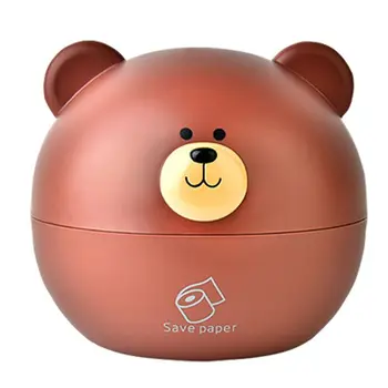 Cute Bear Tissue Box Nordic Roll paper storage box Round Shaped Tissue Box Container Towel Napkin Tissue Holde for Home Hotel
Cute Bear Tissue Box Nordic Roll paper storage box Round Shaped Tissue Box Container Towel Napkin Tissue Holde for Home Hotel