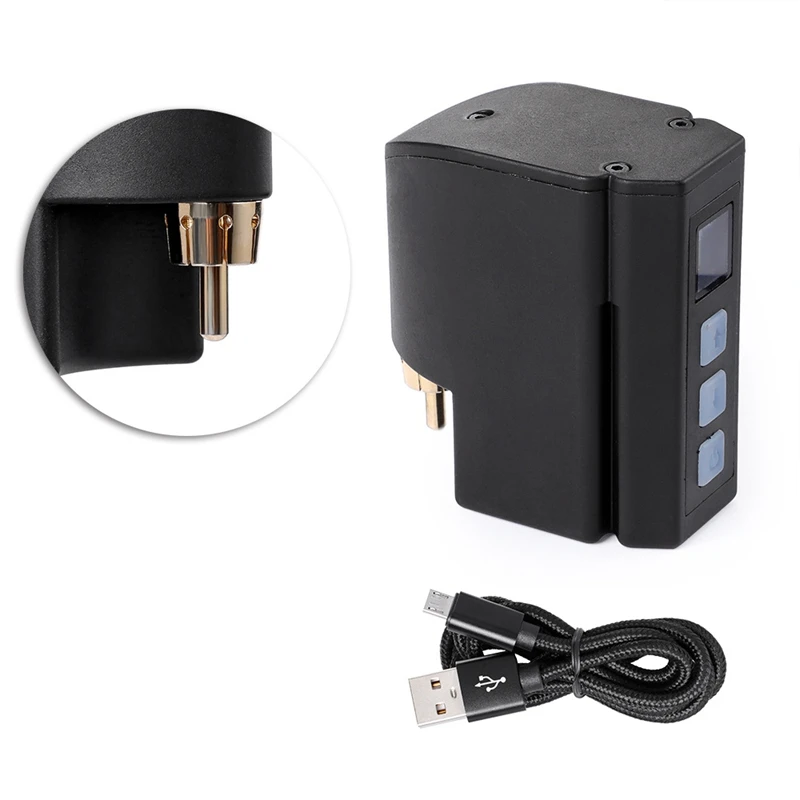 RCA Interface Tattoo Wireless Power Supply Mini Tattoo Machine Power Tattoo Mobile Power LCD Charging Tattoo Power Supply
RCA Interface Tattoo Wireless Power Supply Mini Tattoo Machine Power Tattoo Mobile Power LCD Charging Tattoo Power Supply