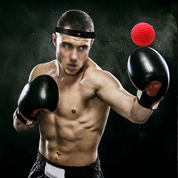 Boxing Training Fight Ball Head Band Reflex Speed Punch Combat Muscle Exercise Speed Accuracy Training Tool
Boxing Training Fight Ball Head Band Reflex Speed Punch Combat Muscle Exercise Speed Accuracy Training Tool