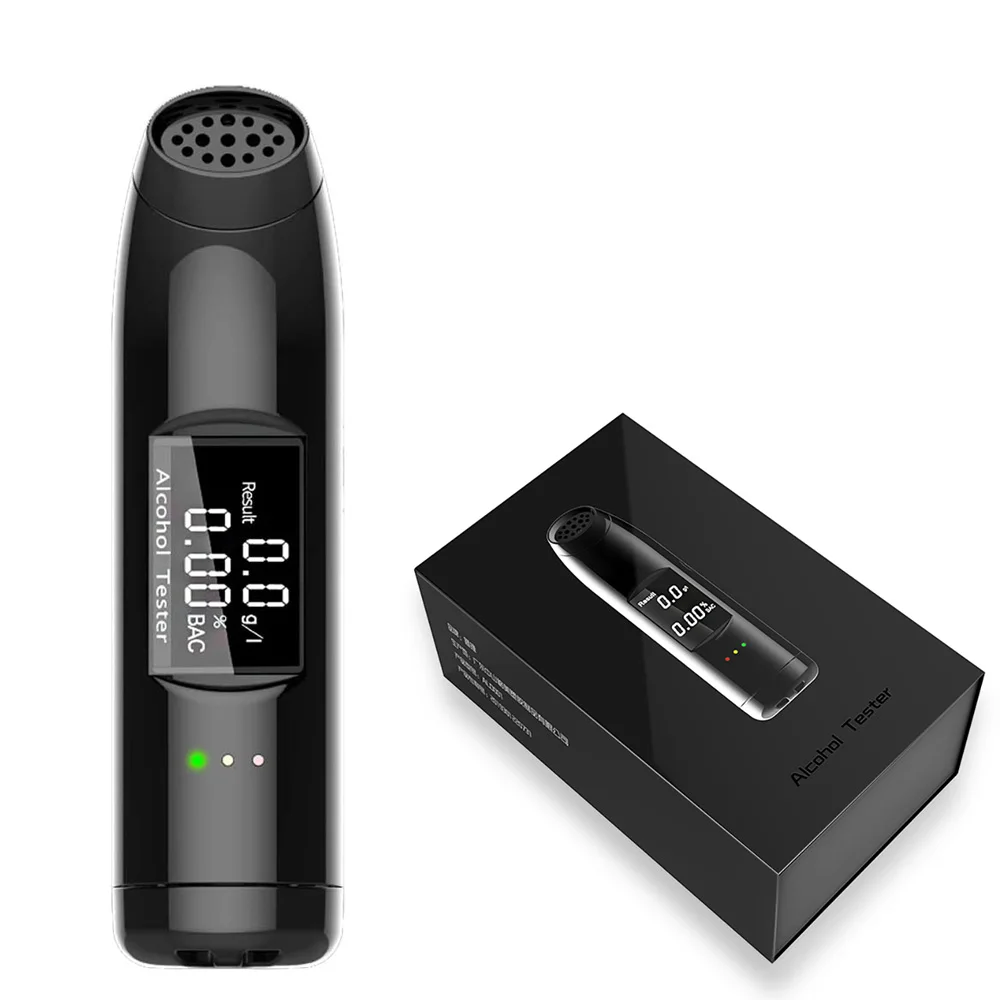 Upgrade Portable Non-Contact Alcohol Tester Portable Breath Alcohol Tester with Digital LCD Display and Semi-Conductor Sensor
Upgrade Portable Non-Contact Alcohol Tester Portable Breath Alcohol Tester with Digital LCD Display and Semi-Conductor Sensor