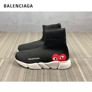 Original Clear Sole Balenciaga Shoes Sneaker Speed Women High Top Running Sports Men Shoes Knitting Sock Speed Trainer For Men
Original Clear Sole Balenciaga Shoes Sneaker Speed Women High Top Running Sports Men Shoes Knitting Sock Speed Trainer For Men