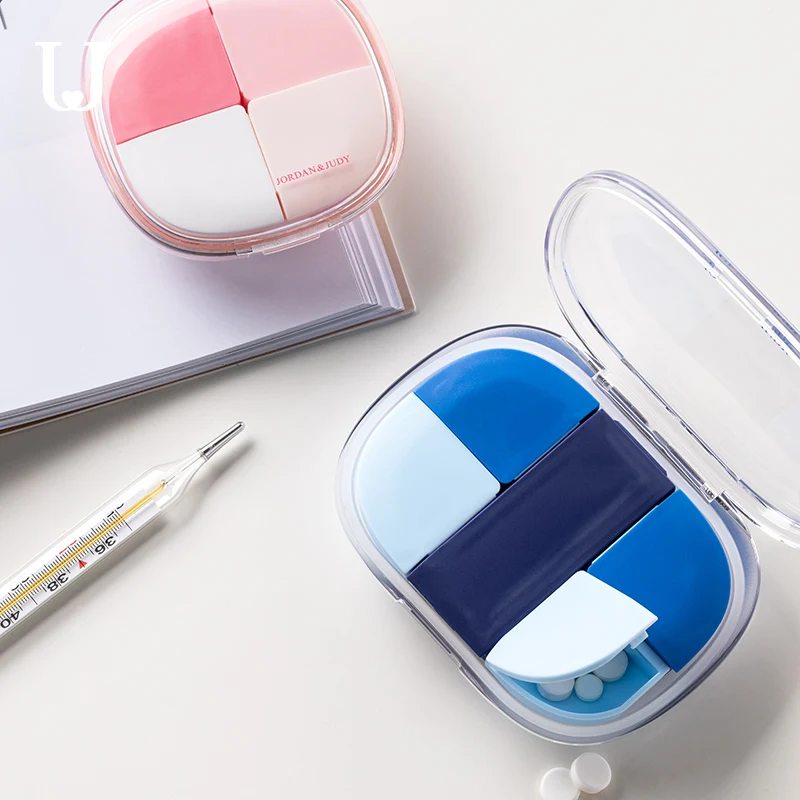 Youpin Jordan&Judy Small Pill Box Portable Female Refill Storage Pill Box Moisture and Dustproof Sealed Pill Box
Youpin Jordan&Judy Small Pill Box Portable Female Refill Storage Pill Box Moisture and Dustproof Sealed Pill Box