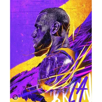 5D DIY Diamond Painting king of basketball LeBron James Full Square/Round Diamond mosaic Embroidery Cross Stitch Home Decor
5D DIY Diamond Painting king of basketball LeBron James Full Square/Round Diamond mosaic Embroidery Cross Stitch Home Decor