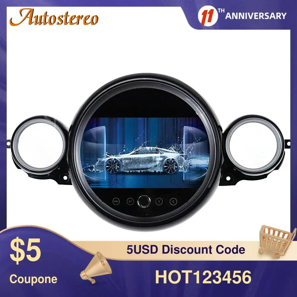 Android 9.0 System 4+64G RAM Car Stereo Receiver For Mini R56 R60 Cooper 2007-2014 GPS Navi Screen WIFI Google Carplay Idrive
Android 9.0 System 4+64G RAM Car Stereo Receiver For Mini R56 R60 Cooper 2007-2014 GPS Navi Screen WIFI Google Carplay Idrive