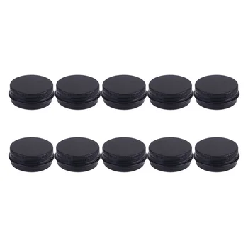 10 Pcs 15ml Aluminum Cosmetic Case Potable Ointment Box Sample Containers for Outdoor
10 Pcs 15ml Aluminum Cosmetic Case Potable Ointment Box Sample Containers for Outdoor