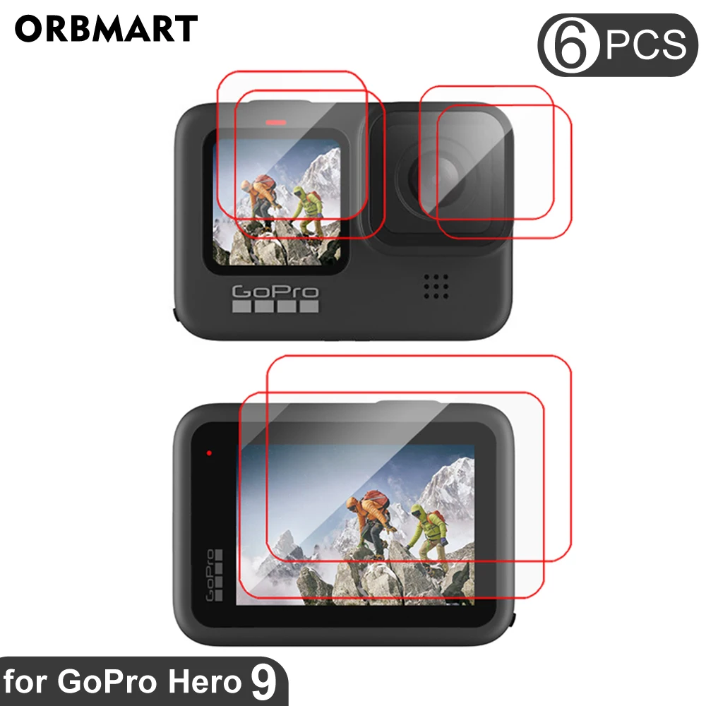 Tempered Glass Screen Protector for GoPro Hero 9 Black Lens Protection Protective Glass Film for Go Pro Hero9 Gopro9 Accessories
Tempered Glass Screen Protector for GoPro Hero 9 Black Lens Protection Protective Glass Film for Go Pro Hero9 Gopro9 Accessories
