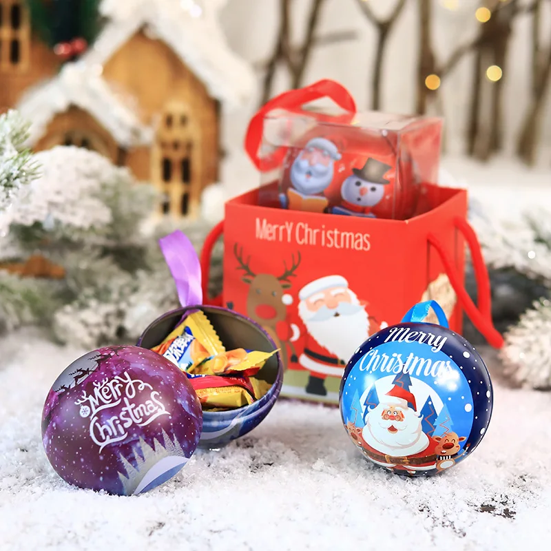 10pcs/lot Round Ball Candy Boxes Spherical Tinplate Christmas Ball Storage Box Min Tin Candy Jar Rangement Chocolate Collect box
10pcs/lot Round Ball Candy Boxes Spherical Tinplate Christmas Ball Storage Box Min Tin Candy Jar Rangement Chocolate Collect box