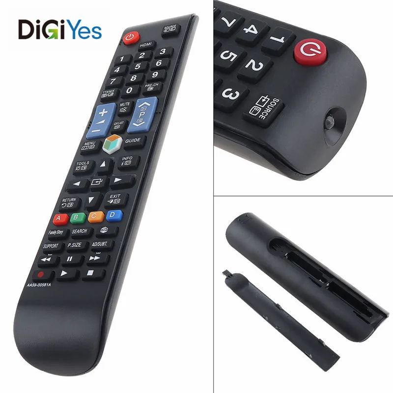 TV Remote Control Support 2 x AAA Batteries for For-SAMSUNG AA59-00581A AA59-00582A AA59-0059 TV 3D Smart Player HDTV
TV Remote Control Support 2 x AAA Batteries for For-SAMSUNG AA59-00581A AA59-00582A AA59-0059 TV 3D Smart Player HDTV