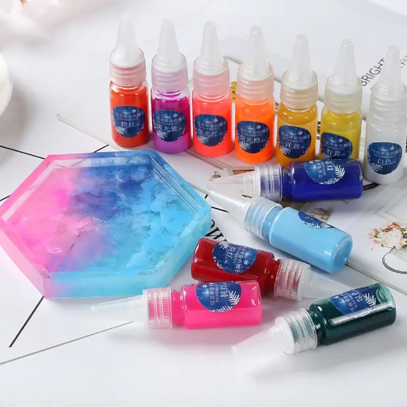 10ml Snow Flour Dyeing Fine Rendering Diffusion DIY Crystal Epoxy Mold Art Dye Pigment
10ml Snow Flour Dyeing Fine Rendering Diffusion DIY Crystal Epoxy Mold Art Dye Pigment
