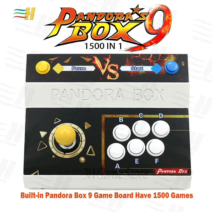 Built in Pandora box 9 1500 in 1 single player console joystick arcade stick Plug and Play For arcade machine cabinet pacman
Built in Pandora box 9 1500 in 1 single player console joystick arcade stick Plug and Play For arcade machine cabinet pacman