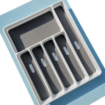 6 Grids Cutlery Tray Storage Box Kitchen Drawer Chopsticks Forks and Knives Finishing Storage Home Tableware Divider Organizer
6 Grids Cutlery Tray Storage Box Kitchen Drawer Chopsticks Forks and Knives Finishing Storage Home Tableware Divider Organizer