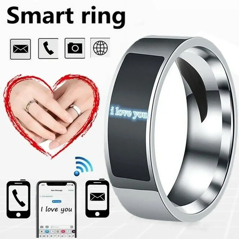 Hot Waterproof NFC Smart Ring Multifunctional Intelligent Wear Finger Digital Rings for Android Phone Equipment Rings
Hot Waterproof NFC Smart Ring Multifunctional Intelligent Wear Finger Digital Rings for Android Phone Equipment Rings