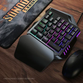New Wired Gaming Keypad mini K 35 Keys LED Backlit Usb Single Hand Keypad Gaming Keyboard for LOL/PUBG/CF
New Wired Gaming Keypad mini K 35 Keys LED Backlit Usb Single Hand Keypad Gaming Keyboard for LOL/PUBG/CF