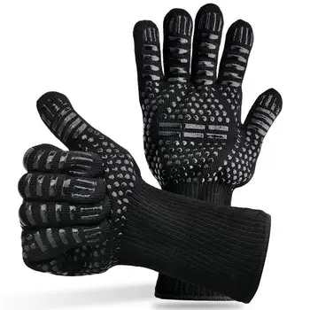 Kitchen Mitts BBQ Glove Heat Resistant Inner Lining Cotton Thick Silicone Hand Protect Gloves Cooking Baking Barbecue Oven Glove
Kitchen Mitts BBQ Glove Heat Resistant Inner Lining Cotton Thick Silicone Hand Protect Gloves Cooking Baking Barbecue Oven Glove