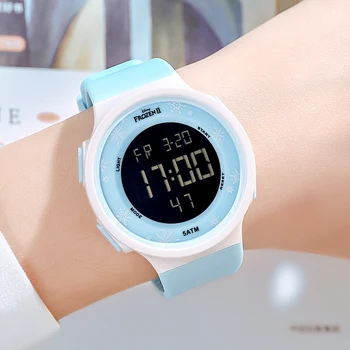 Disney Frozen Ⅱ Child Sports Watch Kids Rubber Waterproof Digital Wrist Watches Girl Blue Pink Luminous Clock Student Time Gift
Disney Frozen Ⅱ Child Sports Watch Kids Rubber Waterproof Digital Wrist Watches Girl Blue Pink Luminous Clock Student Time Gift