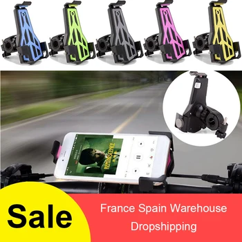 

90*170mm Bicycle Phone Mount for Bikes 360° Rotation Stable 3-point Holder Phone Support Handlebar Mount Bracket GPS Stand