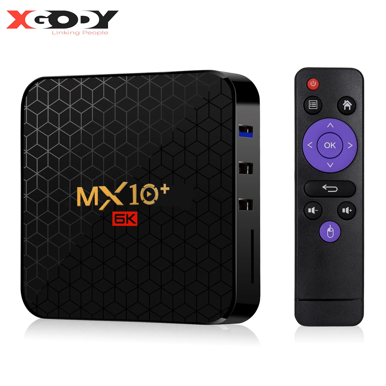 XGODY New Arrival Allwinner H6 Android 9.0 Smart TV Box MX10 Plus Dual Wifi Bluetooth 4.0 MX10+ 4GB 32GB 64GB Set Top Box 
XGODY New Arrival Allwinner H6 Android 9.0 Smart TV Box MX10 Plus Dual Wifi Bluetooth 4.0 MX10+ 4GB 32GB 64GB Set Top Box