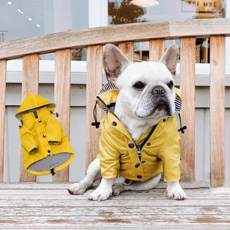 SUPREPET Pet Dog Raincoat with Pockets PU French Bulldog Clothes for Small Dogs Waterproof Puppy Coat Dog Jacket Dog Accessories
SUPREPET Pet Dog Raincoat with Pockets PU French Bulldog Clothes for Small Dogs Waterproof Puppy Coat Dog Jacket Dog Accessories