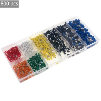 Terminal 800pcs /lot Assorted Full Insulated Fork U-type Set Terminals Connectors Assortment Kit Electrical Crimp Spade Ring
Terminal 800pcs /lot Assorted Full Insulated Fork U-type Set Terminals Connectors Assortment Kit Electrical Crimp Spade Ring