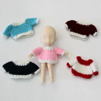 Winter Clothes Sweater For OB11 Mini for 1/12 Doll Knitted Woven Tops Doll Accessories ob11 Colthes
Winter Clothes Sweater For OB11 Mini for 1/12 Doll Knitted Woven Tops Doll Accessories ob11 Colthes
