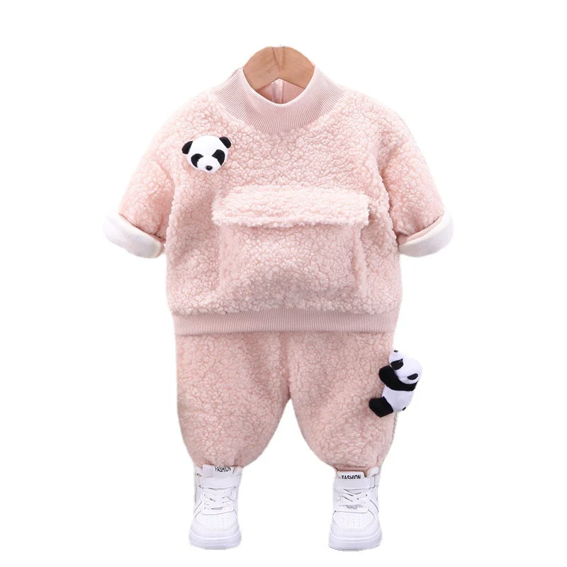 New Winter Baby Boys Girls Clothes Suit Children Fashion Thick Warm T-Shirt Pants 2Pcs/Sets Toddler Casual Costume Kids Clothing
New Winter Baby Boys Girls Clothes Suit Children Fashion Thick Warm T-Shirt Pants 2Pcs/Sets Toddler Casual Costume Kids Clothing