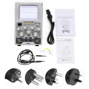 OWON AS101 Handheld Table Virtual Digital Oscilloscope One Channel 100V - 240V 100MS/s EU/US/UK/AU Plug Analog Oscilloscope
OWON AS101 Handheld Table Virtual Digital Oscilloscope One Channel 100V - 240V 100MS/s EU/US/UK/AU Plug Analog Oscilloscope