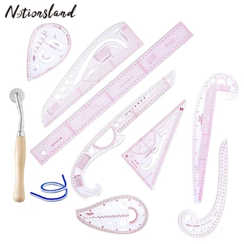Clothing Curve Sewing Ruler Measuring Kit Yardstick Sleeve Arm French Curve Ruler DIY Garment Sewing Tools 10pcs/set
Clothing Curve Sewing Ruler Measuring Kit Yardstick Sleeve Arm French Curve Ruler DIY Garment Sewing Tools 10pcs/set