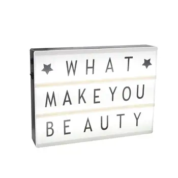 Cinematic Light Cinematic Light Box Cinematic Lamp Box Cute Romantic A4 with 90 Letters Wedding Decor Party Free Combination
Cinematic Light Cinematic Light Box Cinematic Lamp Box Cute Romantic A4 with 90 Letters Wedding Decor Party Free Combination