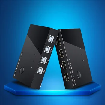 USB2.0 4 Ports Share Switch Switcher Selector Box Hub Sharing Switch Adapter for Keyboard Mouse Printer Scanner USB Devices
USB2.0 4 Ports Share Switch Switcher Selector Box Hub Sharing Switch Adapter for Keyboard Mouse Printer Scanner USB Devices