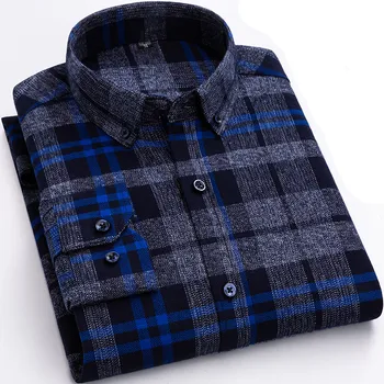 New Plus Size 7XL 6XL Mens Casual Long Sleeved Shirt 100% Cotton High Quality Classic Striped Plaid Men Shirts 22 colors DS378
New Plus Size 7XL 6XL Mens Casual Long Sleeved Shirt 100% Cotton High Quality Classic Striped Plaid Men Shirts 22 colors DS378