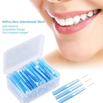 New 60 Pcs/Pack Push-Pull Interdental Brush Gum Interdental Tooth Brush Orthodontic Wire Brush Toothbrush Oral Care Toothpick
New 60 Pcs/Pack Push-Pull Interdental Brush Gum Interdental Tooth Brush Orthodontic Wire Brush Toothbrush Oral Care Toothpick
