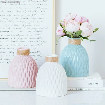 Vase Rope Home Decoration And Crafts Tabletop Porcelain Modern Geometric White Blue Ceramic Wedding Shanghai, China Lower Small
Vase Rope Home Decoration And Crafts Tabletop Porcelain Modern Geometric White Blue Ceramic Wedding Shanghai, China Lower Small