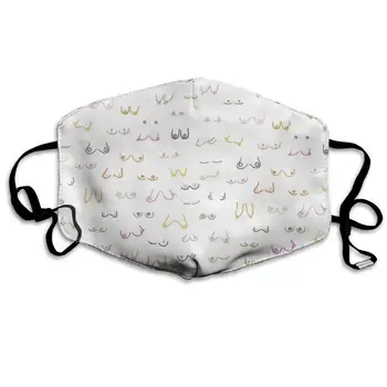 NiYoung Breathable Anti Dust Mouth Mask with Adjustable Earloop, Warm Windproof Reusable Washable Half Face Mask, All Boobs
NiYoung Breathable Anti Dust Mouth Mask with Adjustable Earloop, Warm Windproof Reusable Washable Half Face Mask, All Boobs