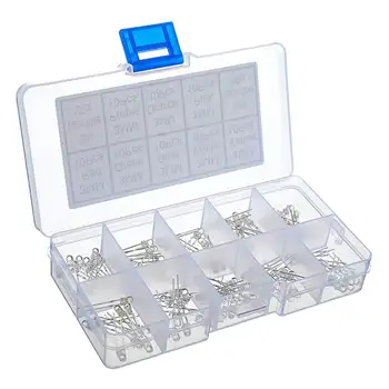 100pcs (10 colors x 10pcs) 3mm LED Diode Kit 3 mm 3V Set Light Emitting Warm White Green Red Blue Yellow Orange Purple UV Pink
100pcs (10 colors x 10pcs) 3mm LED Diode Kit 3 mm 3V Set Light Emitting Warm White Green Red Blue Yellow Orange Purple UV Pink