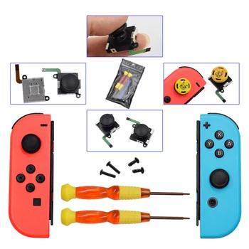 3D Analog Joystick Sensor Module Replacement for JoyCon Controller Potentiometer Repair Tool For Nintend Switch Thumb Stick
3D Analog Joystick Sensor Module Replacement for JoyCon Controller Potentiometer Repair Tool For Nintend Switch Thumb Stick
