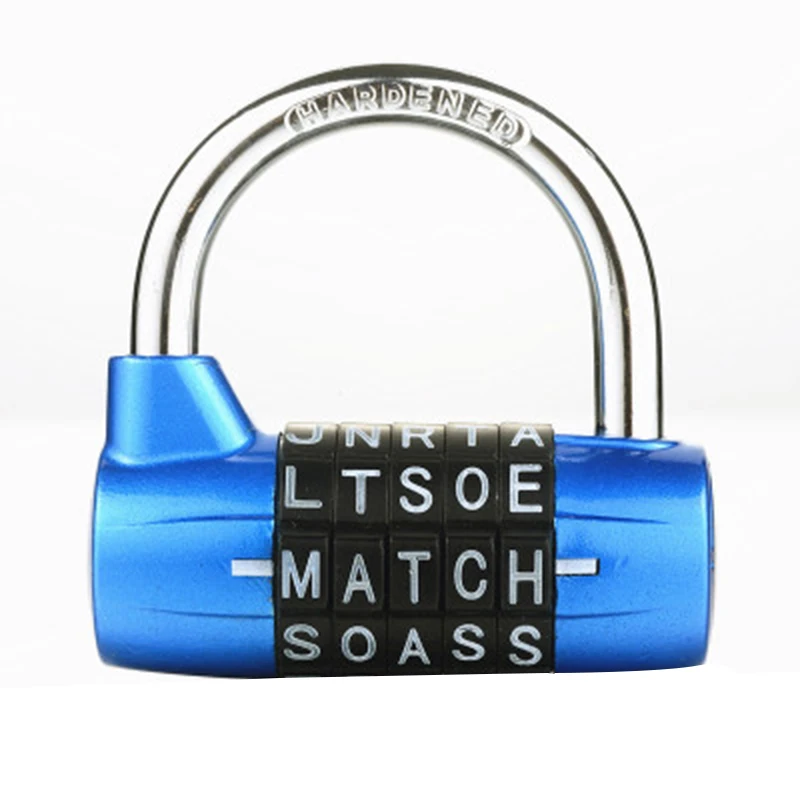 5 Letter Zinc Alloy Combination Padlock Code Password Lock Door Cabinet Drawer Bike Motorcycle Student Locker Locks
5 Letter Zinc Alloy Combination Padlock Code Password Lock Door Cabinet Drawer Bike Motorcycle Student Locker Locks