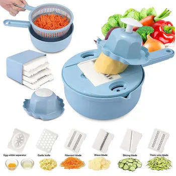 Mandolin Slicer Multifunction Grater Peeler Cleaner With Filter Integrated Vegetable Cutter Onion Grater Kitchen Accessories
Mandolin Slicer Multifunction Grater Peeler Cleaner With Filter Integrated Vegetable Cutter Onion Grater Kitchen Accessories