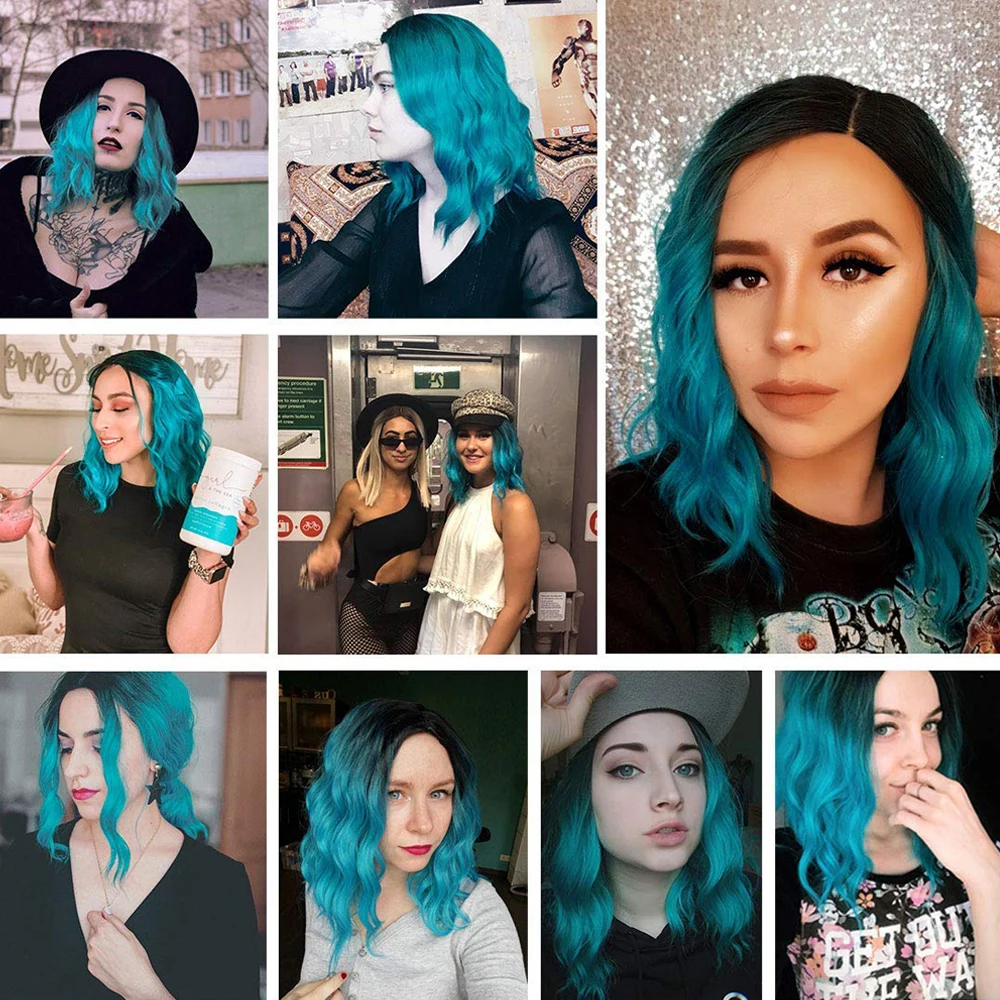 BLUE WIG 006