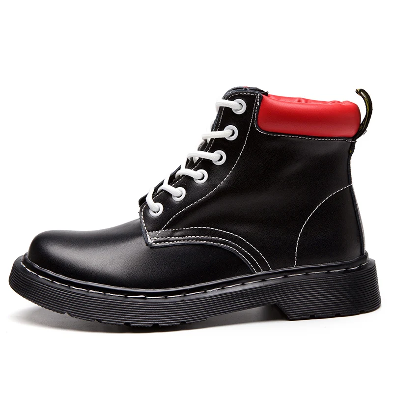 Women Boots Nice Pop Genuine Leather Shoes Woman Punk Spring Autumn Botas Mujer Fashion Casual Ankle Boots Female Booties 
Women Boots Nice Pop Genuine Leather Shoes Woman Punk Spring Autumn Botas Mujer Fashion Casual Ankle Boots Female Booties